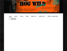 Tablet Screenshot of hogwildjewelry.com